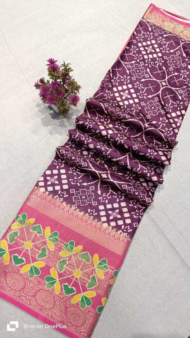 YNF PATOLA SILK RRI LATEST SAREES WHOLESALE IKAT SOFT SIILK PATOLA SAREES MANUFACTURER